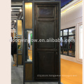 Nordic fresh style front door designs copper frame clad 3 solid oak panel wood door